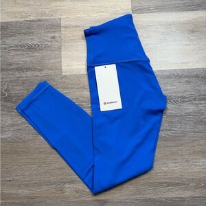 Lululemon Align HR Zip-Front Pant 25" Pipe Dream Blue PDBL